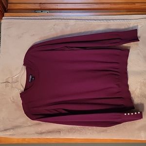 Chadwicks Pearl Accented Crewneck Sweater